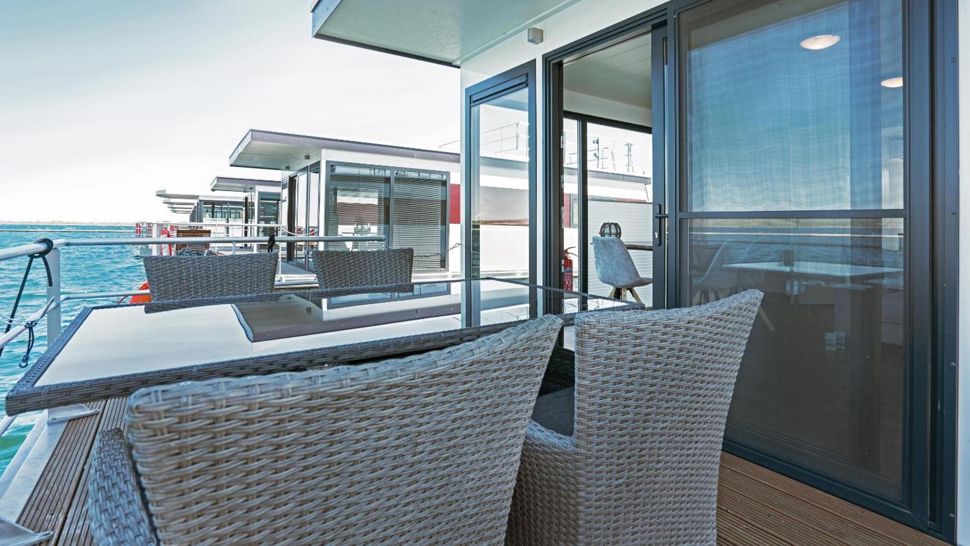 Geiseltalsee Hausboot - Floating House - Hausboot Junior Braunsbedra 외부 사진